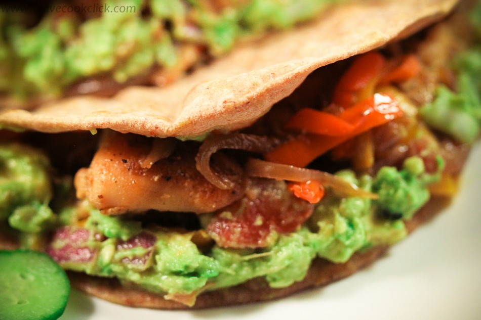 16 950x633 Whole Wheat Tortilla with Grilled chicken & Guacamole Recipe