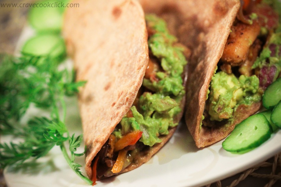 19 950x633 Whole Wheat Tortilla with Grilled chicken & Guacamole Recipe