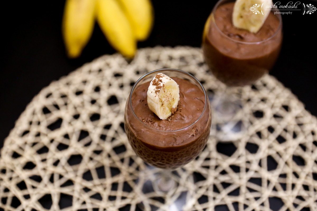 Eggless Chocolate Banana Mousse Recipe How To Make Eggless Chocolate