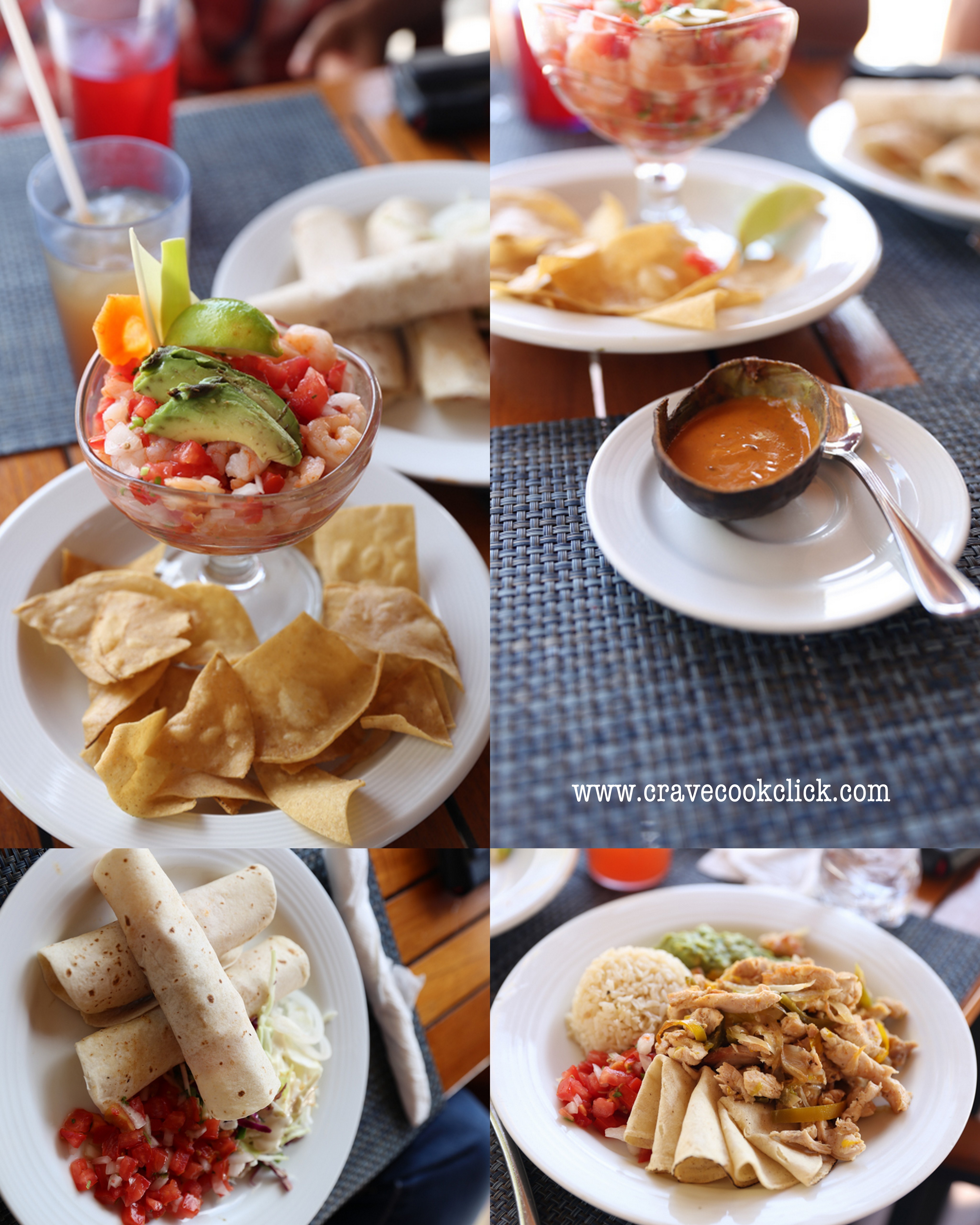 ceviches, puertorican, mexican, hawaain, california