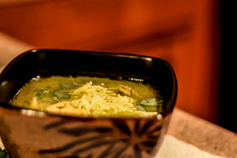 Green Chicken Soup Recipe