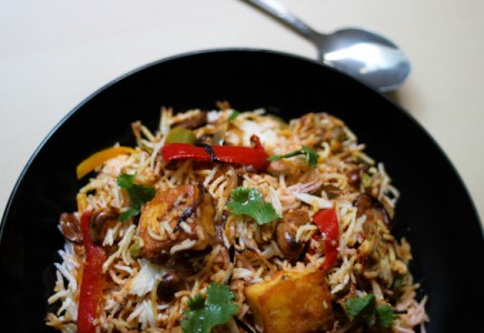 Paneer Biryani Recipe