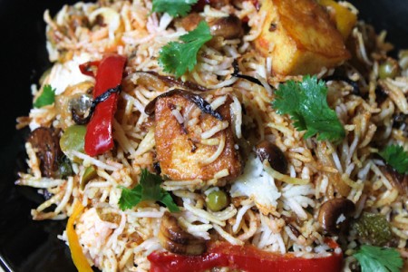 Paneer Biryani Recipe