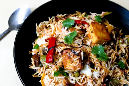 Paneer Biryani Recipe