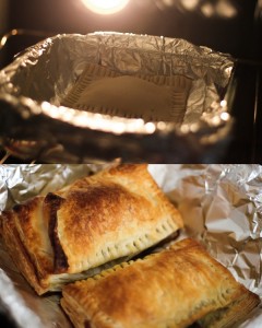 Spinach Mushroom & Cheese Puff Pastry Recipe