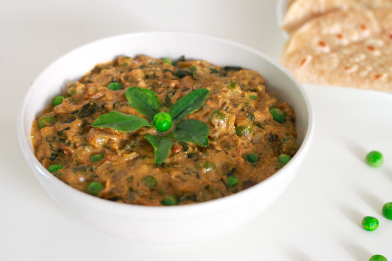 Methi Matar Malai Recipe