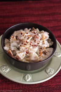 Pasta In White Sauce Recipe