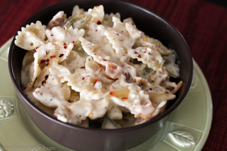 Pasta in White Sauce Recipe