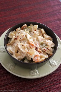 Pasta in White Sauce Recipe