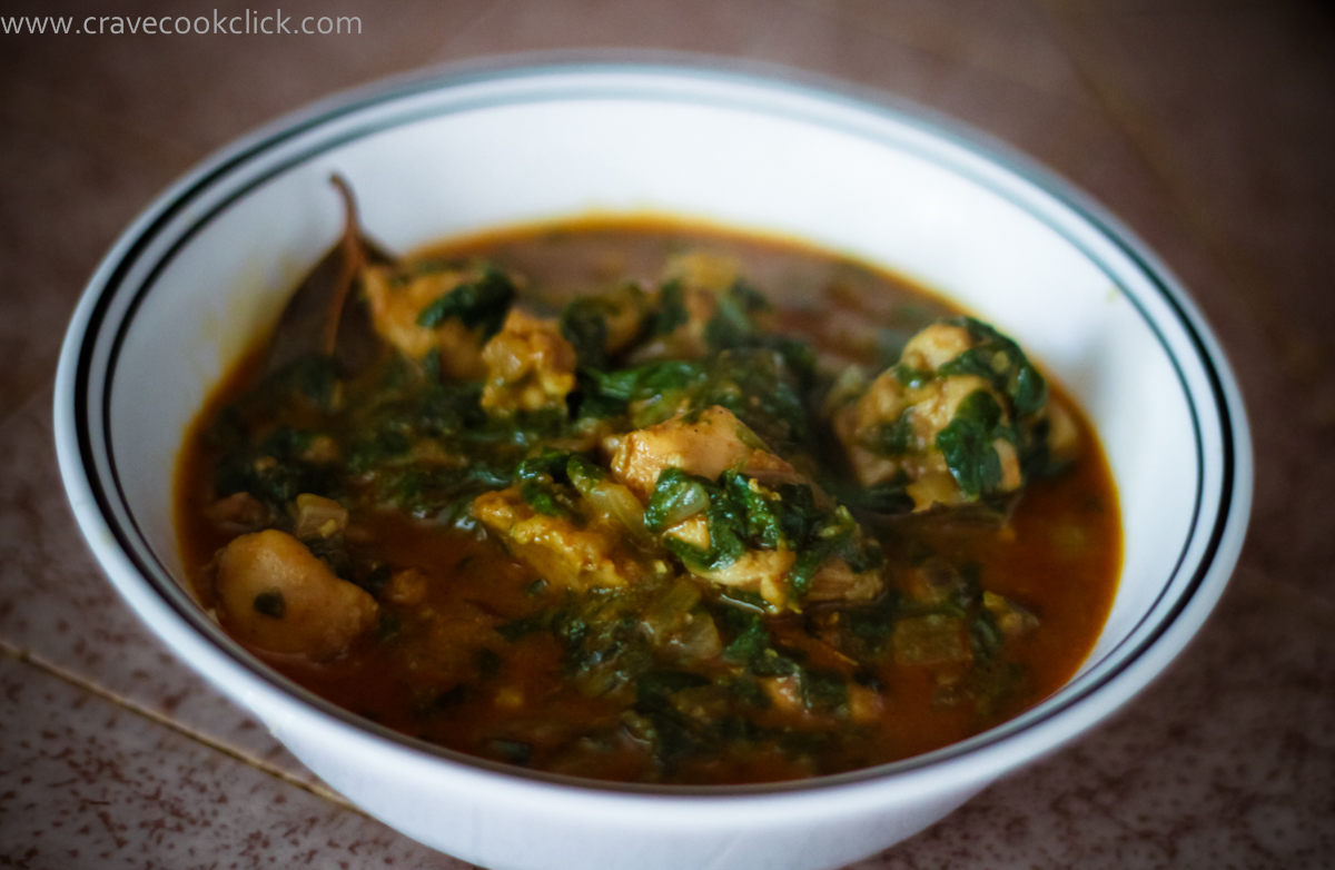 Palak Chicken Recipe