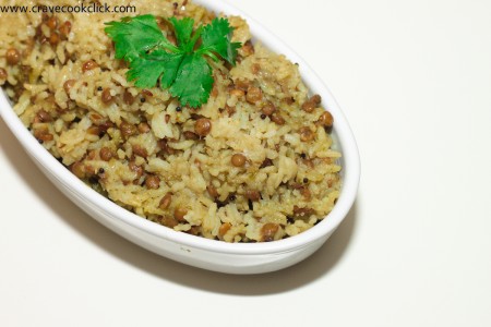 Masoor Dal Khichdi