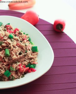 Chinese Vegetarian Fried Rice Recipe