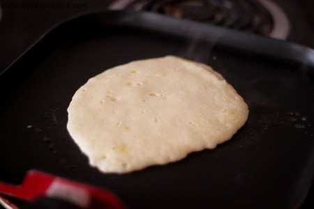 Pancakes with Strawberries & Bananas