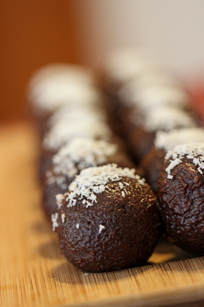 Chocolate Coconut Truffles