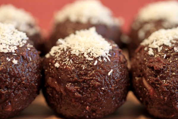 Chocolate Coconut Truffles