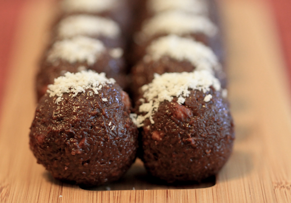 Chocolate Coconut Truffles