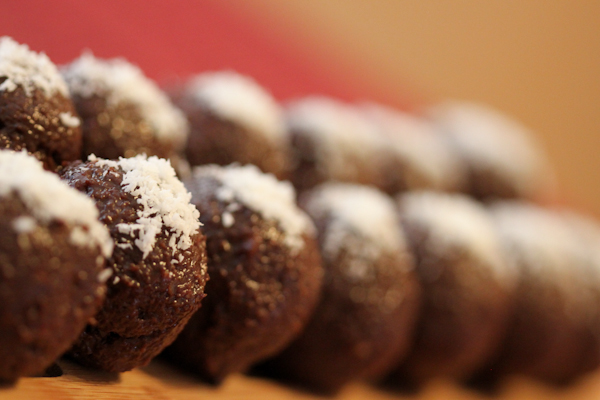 Chocolate Coconut Truffles