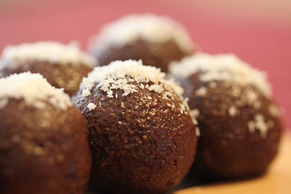 Chocolate Coconut Truffles