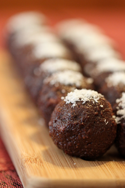 Chocolate Coconut Truffles