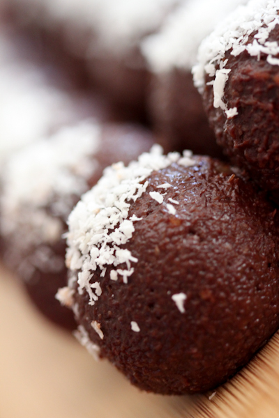 Chocolate Coconut Truffles