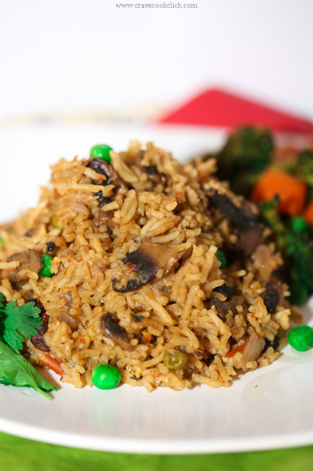 Mushroom Biryani Recipe