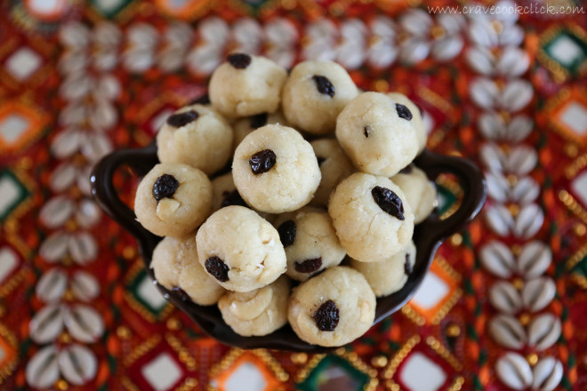 coconut rava ladoo recipe