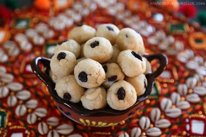 coconut rava ladoo recipe