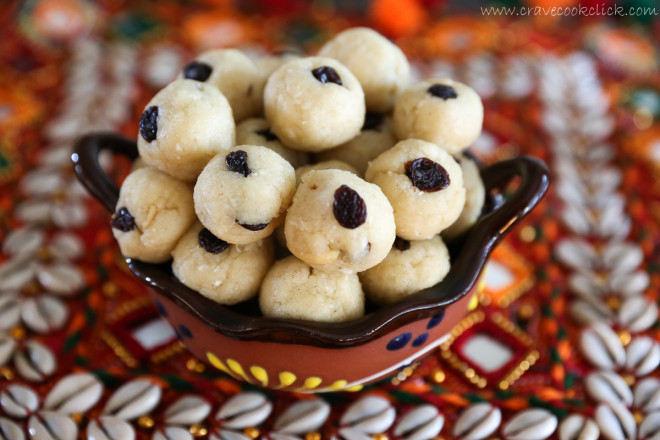 coconut rava ladoo recipe