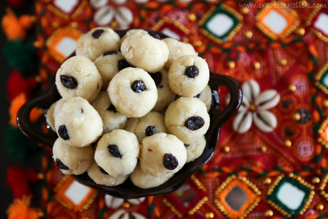 coconut rava ladoo recipe