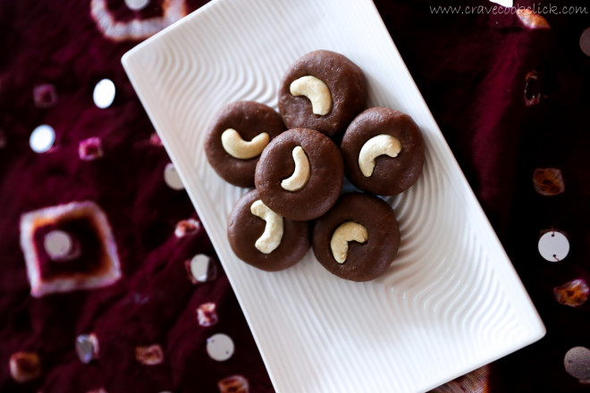 Chocolate Peda Recipe-Easy Diwali Delicacy