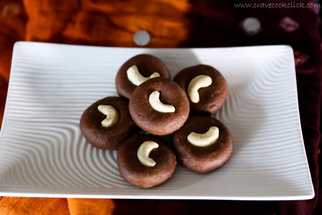 Chocolate Peda Recipe-Easy Diwali Delicacy