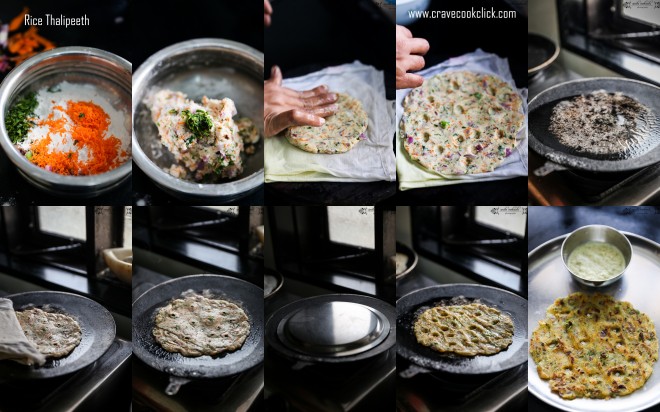 Rice Thalipeeth/Savory Rice Pancake Recipe