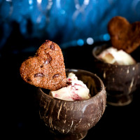 Heart shaped Cookie ice cream Recipe