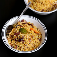 Phodnicha Bhat Recipe/How to make seasoned rice Recipe