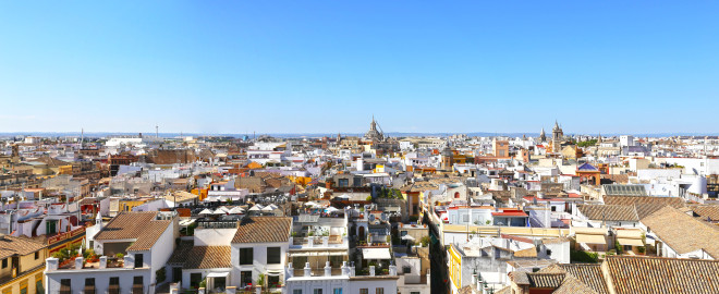 From top of Seville Cathedral