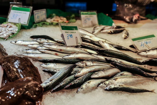 The Mercat de Sant Josep de la Boqueria, la Rambla, Barcelona, Spain