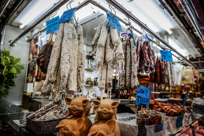 The Mercat de Sant Josep de la Boqueria, la Rambla, Barcelona, Spain