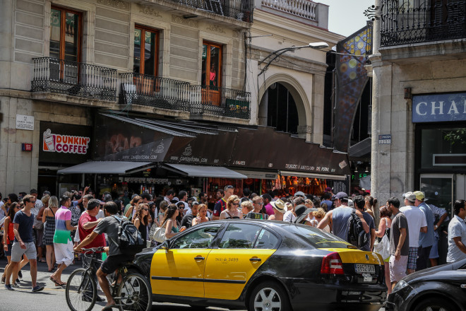 The Mercat de Sant Josep de la Boqueria, la Rambla, Barcelona, Spain