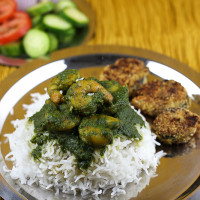 Green Prawns Curry with Bangda Fry Recipe/How to make green prawns