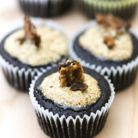 Chocolate Cupcakes with Coffee Glaze Recipe