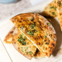 Chicken Kheema Wheat Naan Recipe