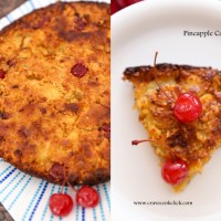 Eggless Pineapple Cake Recipe