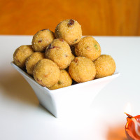 Rava Besan Ladoo Recipe