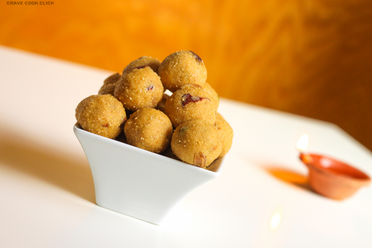 Rava Besan ladoo Recipe