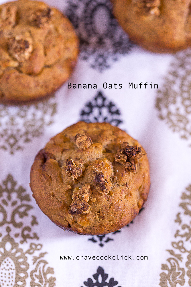 Banana Oats Muffin