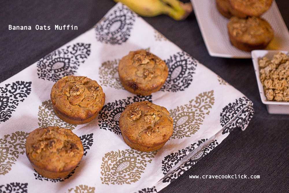 Banana Oats Muffin