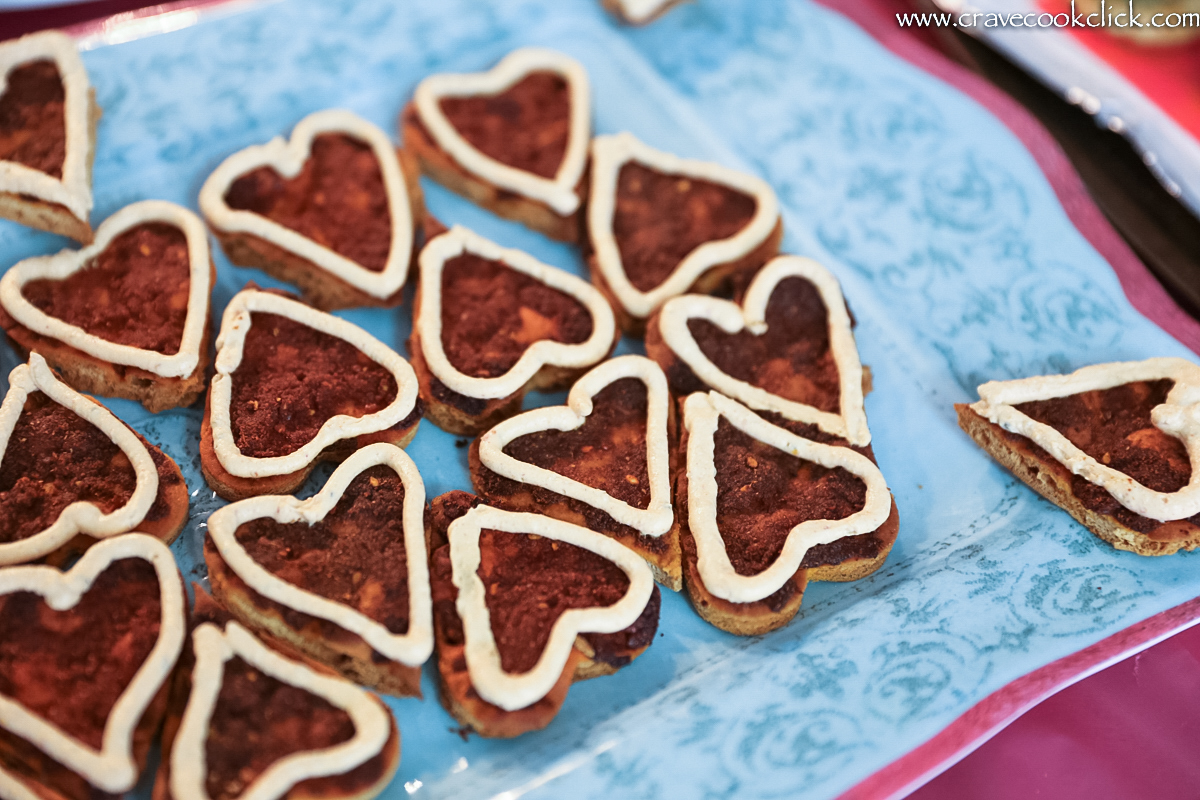 Curry Hearts with Jalapeno Dip Recipe