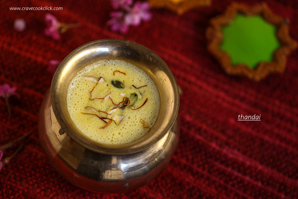 Thandai Recipe, How to make thandai