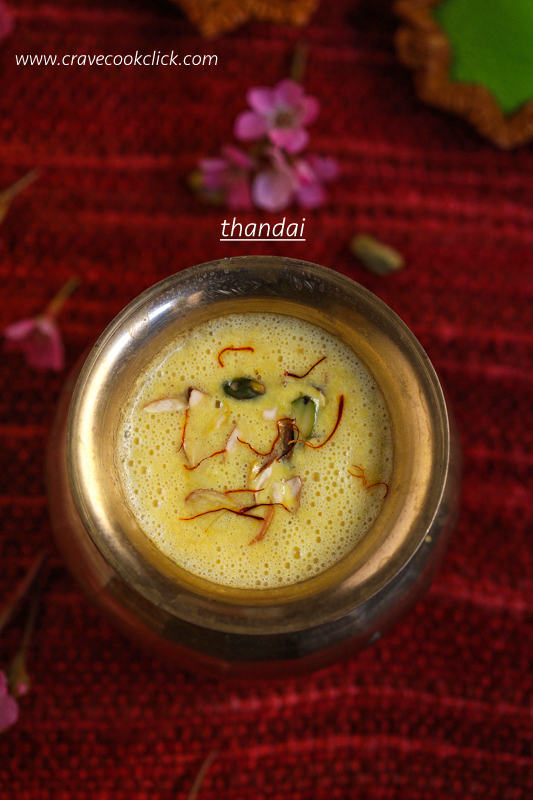 Thandai Recipe, How to make thandai