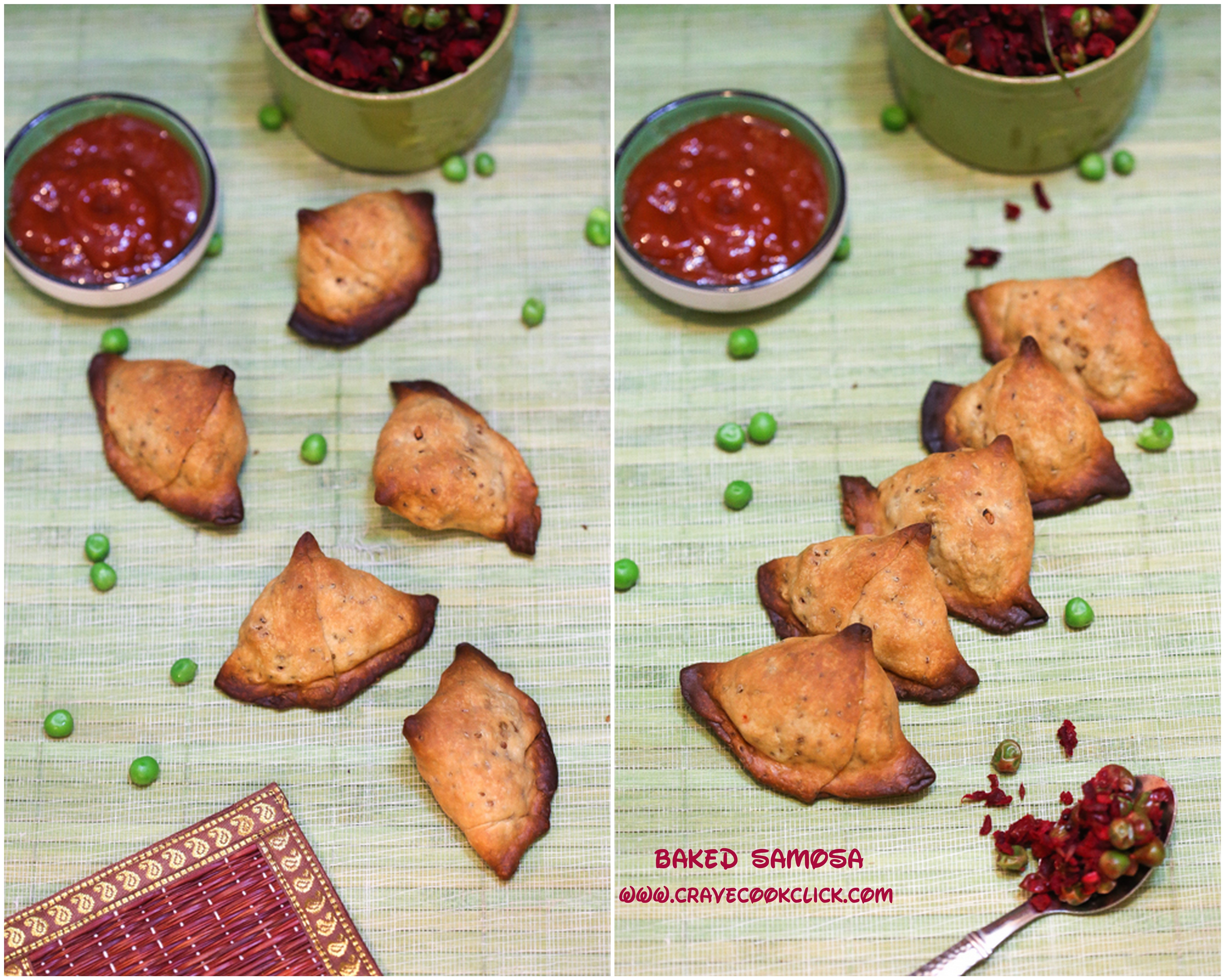 Baked Samosa Recipe, how to make baked samosas, healthy samosas, samosa recipe